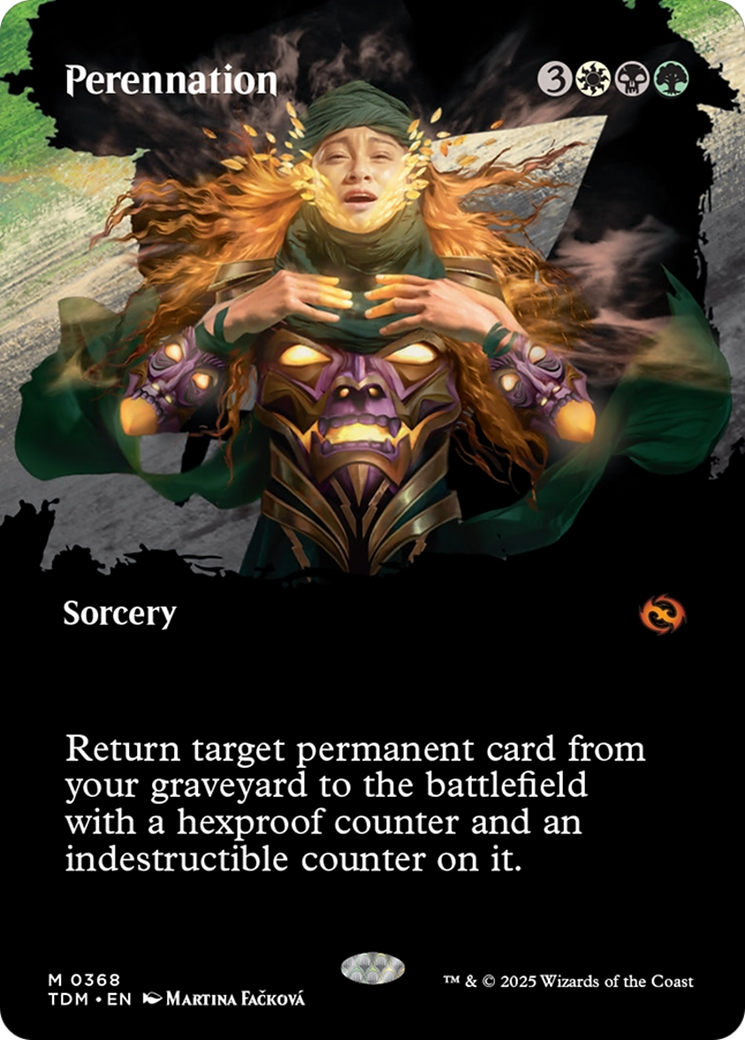Perennation (Borderless) [Tarkir: Dragonstorm] | Odin's Place