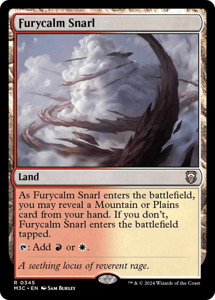 Furycalm Snarl [Modern Horizons 3 Commander] | Odin's Place