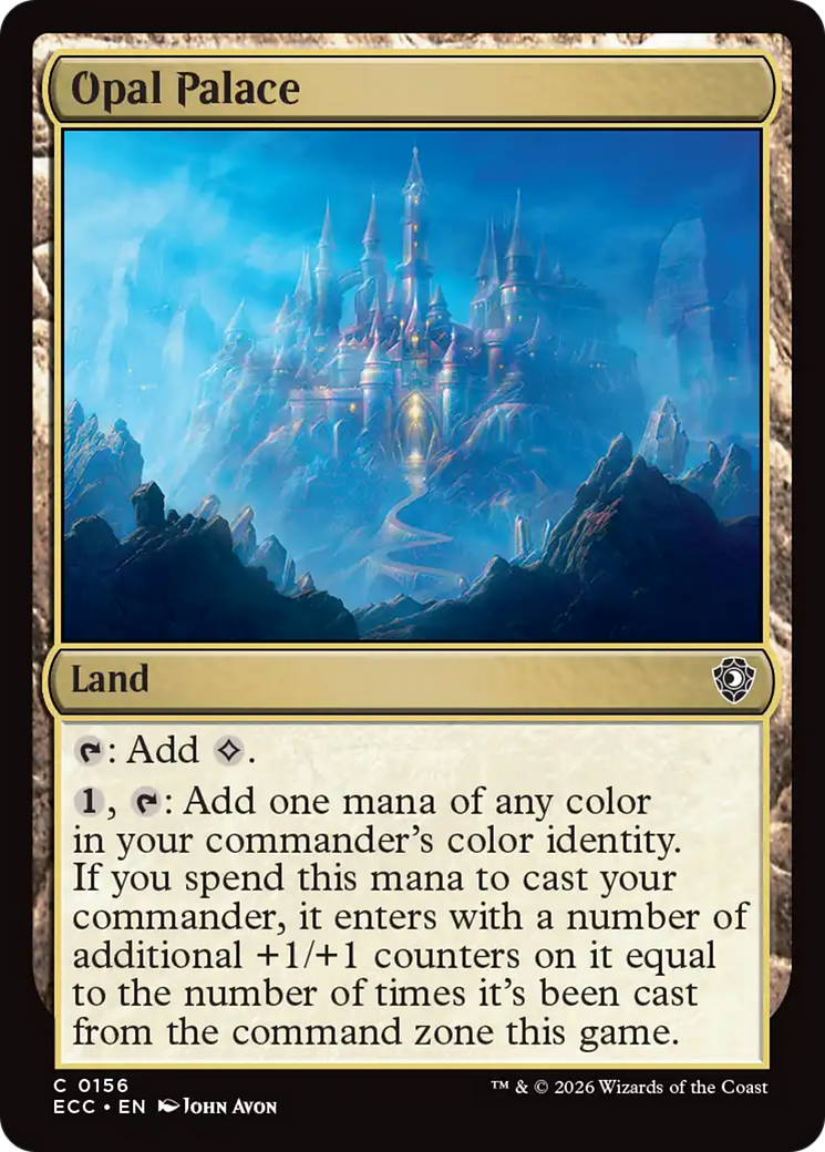 Opal Palace [Lorwyn Eclipsed Commander] | Odin's Place