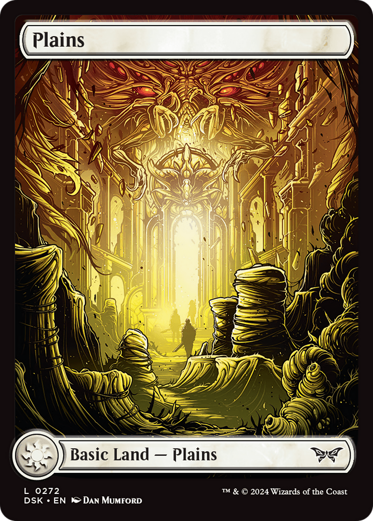 Plains (272) - Full Art [Duskmourn: House of Horror] | Odin's Place