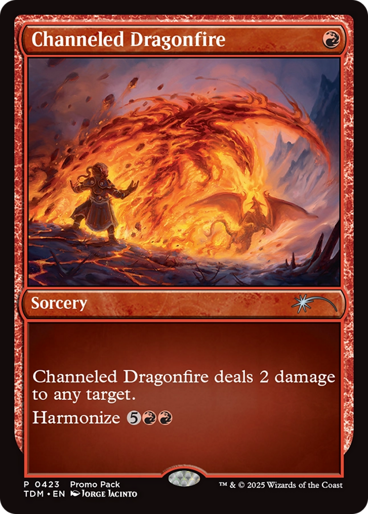 Channeled Dragonfire [Tarkir: Dragonstorm] | Odin's Place