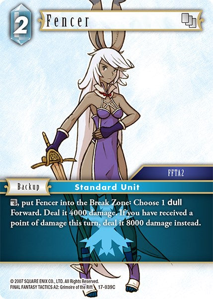 Fencer [Rebellion's Call] | Odin's Place