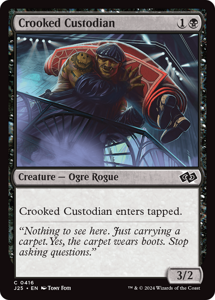 Crooked Custodian [Foundations Jumpstart] | Odin's Place