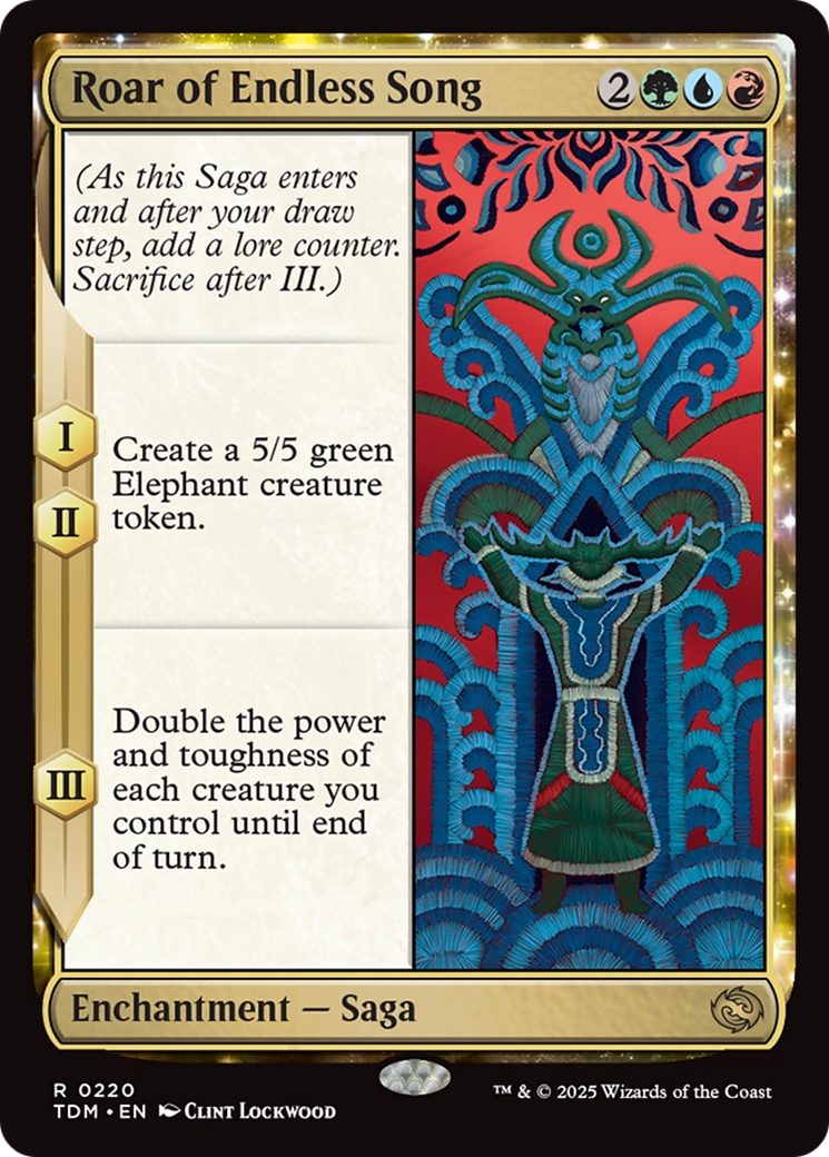 Roar of Endless Song [Tarkir: Dragonstorm] | Odin's Place