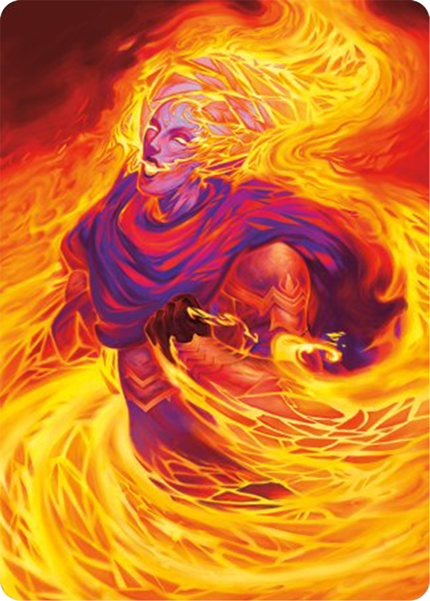 Flare of Duplication Art Card [Modern Horizons 3 Art Series] | Odin's Place
