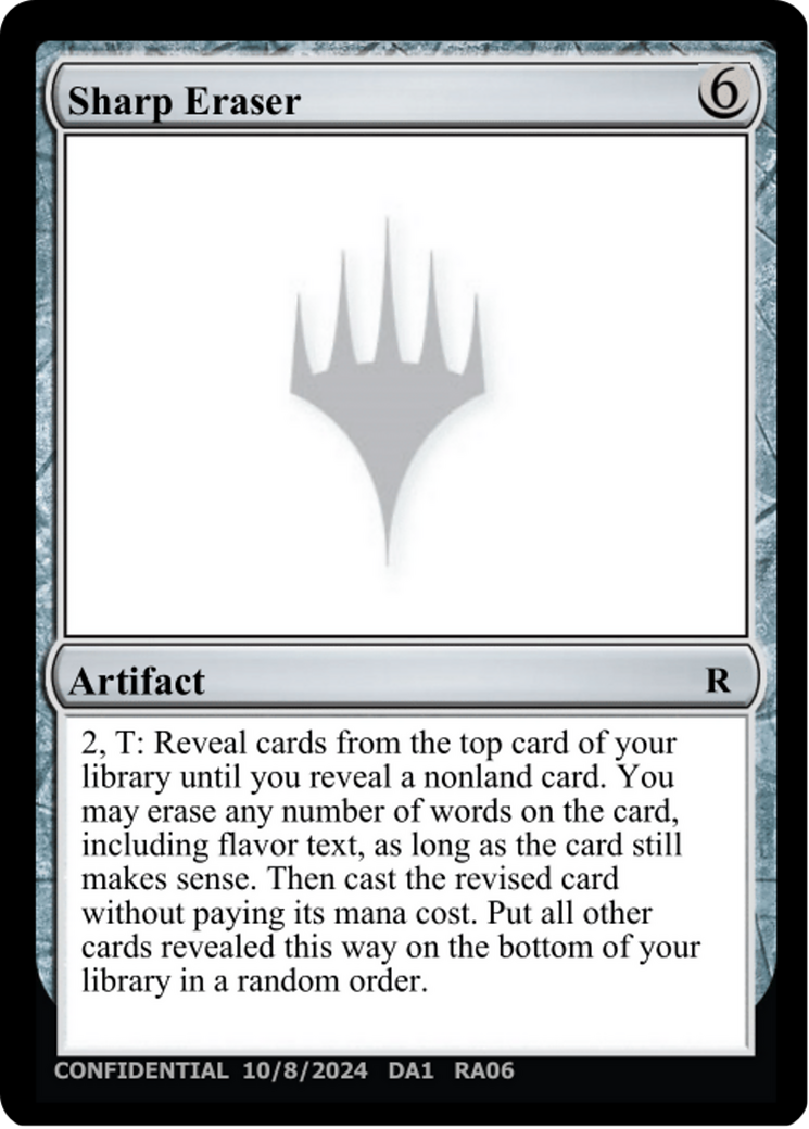Sharp Eraser [Unknown Event] | Odin's Place