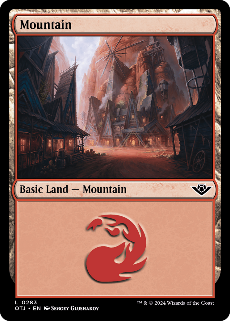 Mountain (0283) [Outlaws of Thunder Junction] | Odin's Place