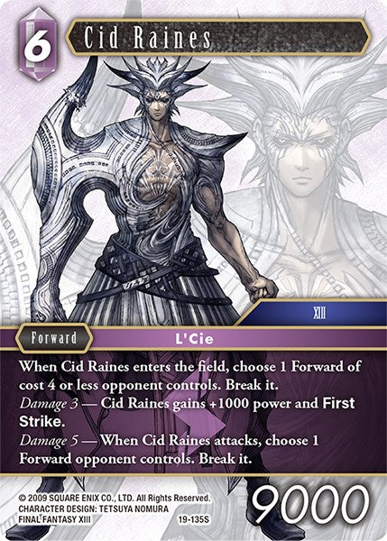 Cid Raines [From Nightmares] | Odin's Place