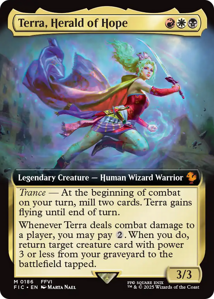 Terra, Herald of Hope (Extended Art) [FINAL FANTASY Commander] | Odin's Place