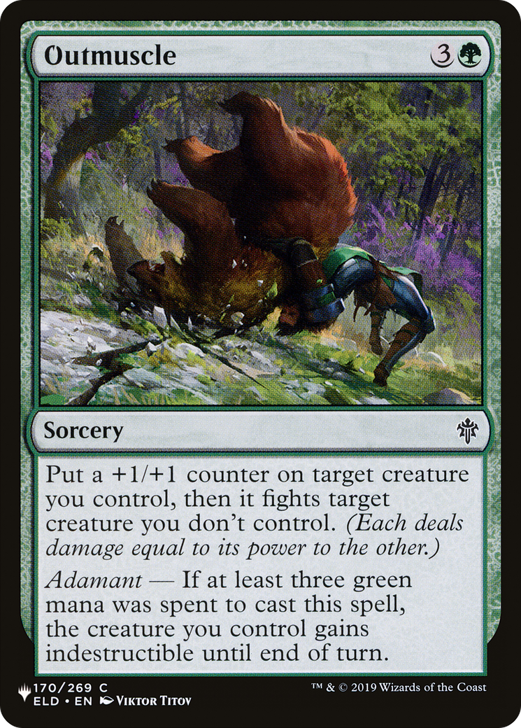Outmuscle [The List] | Odin's Place