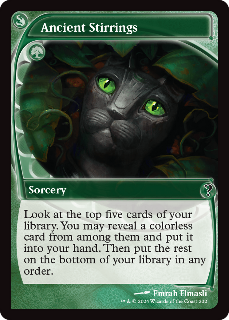 Ancient Stirrings (Future Sight) [Mystery Booster 2] | Odin's Place