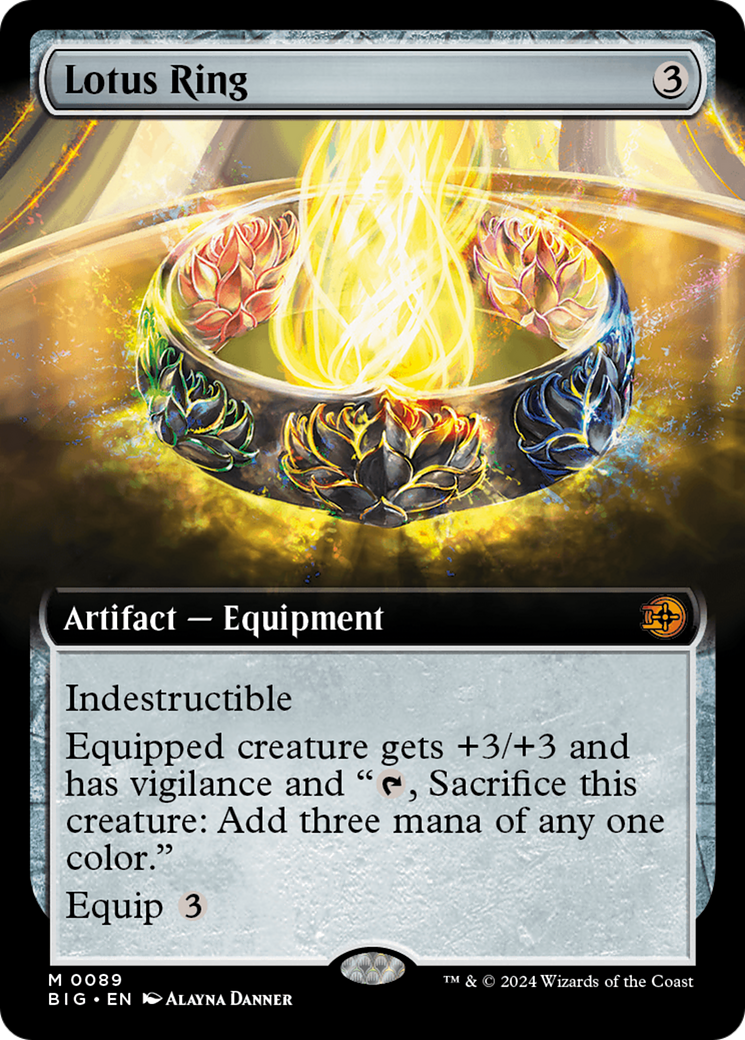 Lotus Ring (Extended Art) [Outlaws of Thunder Junction: The Big Score] | Odin's Place