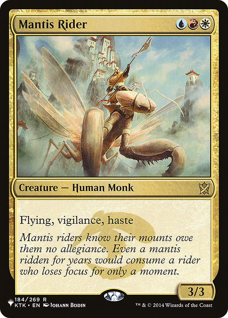Mantis Rider [The List] | Odin's Place