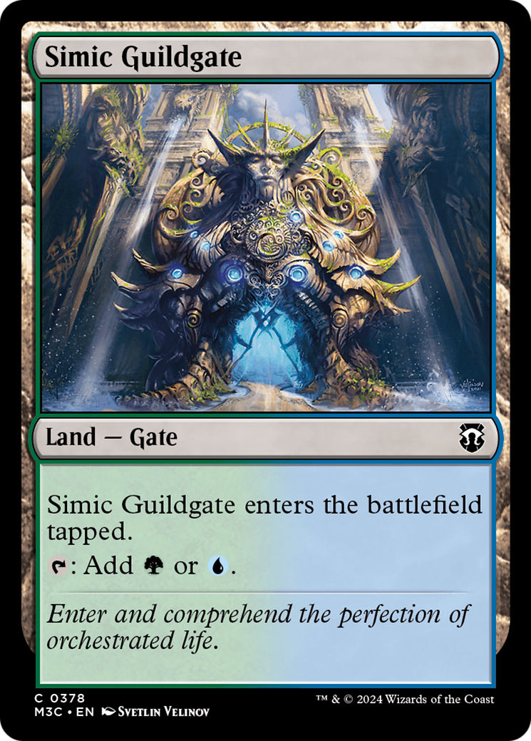 Simic Guildgate (Ripple Foil) [Modern Horizons 3 Commander] | Odin's Place