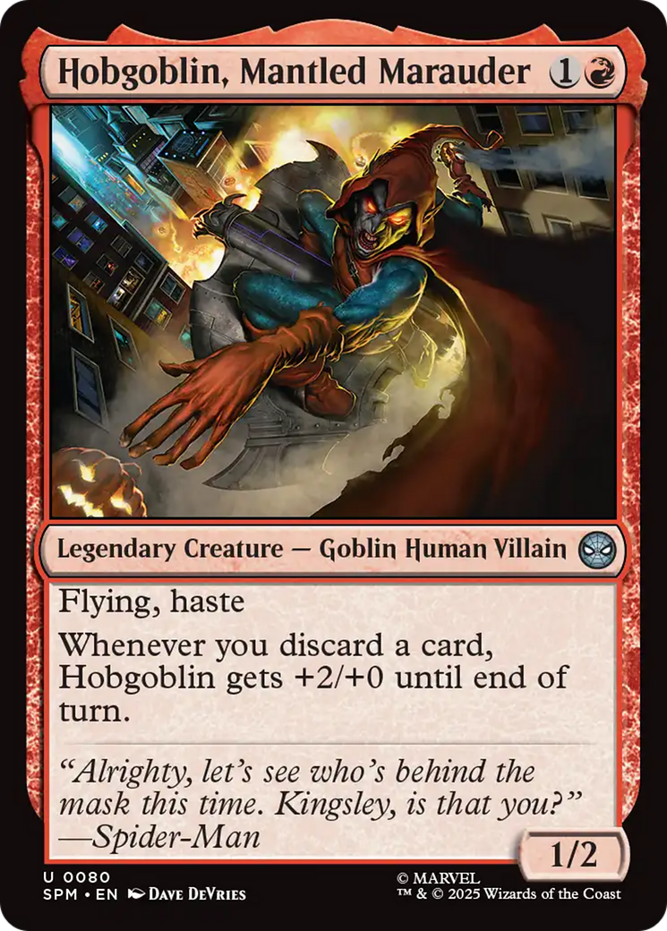 Hobgoblin, Mantled Marauder [Marvel's Spider-Man] | Odin's Place