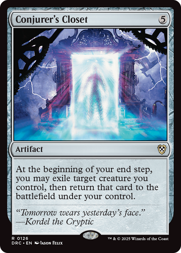 Conjurer's Closet [Aetherdrift Commander] | Odin's Place