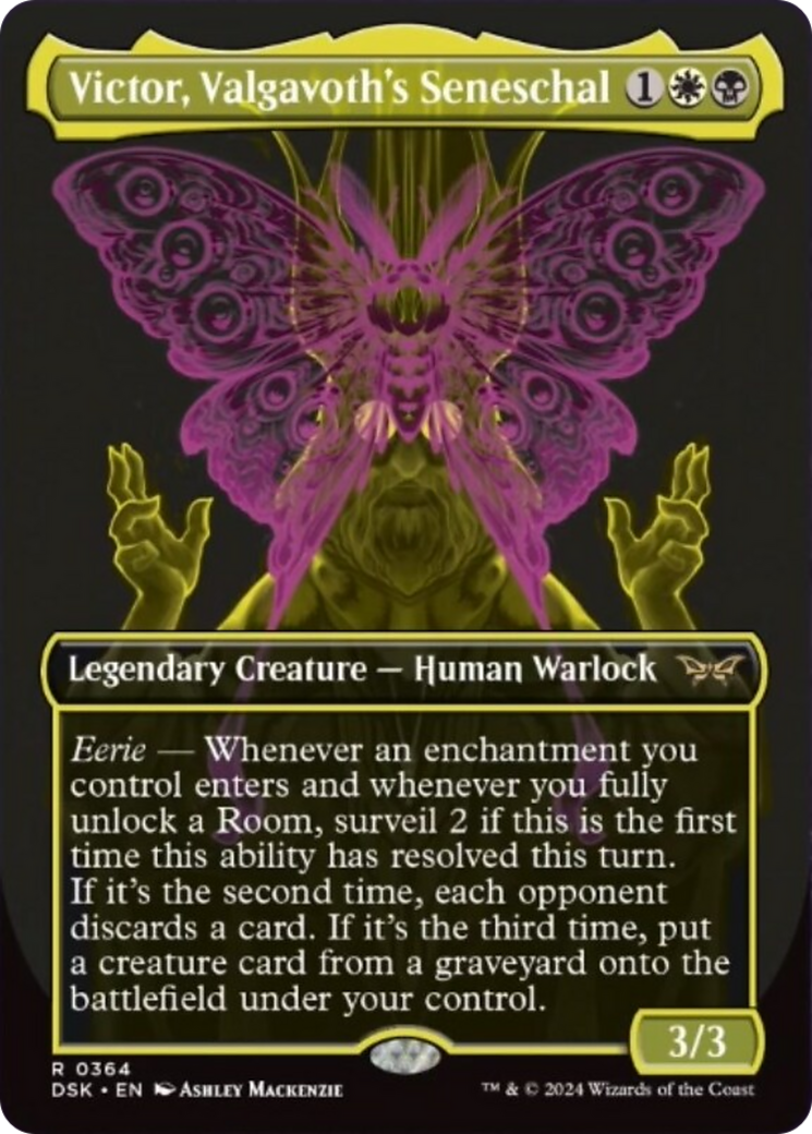 Victor, Valgavoth's Seneschal (Showcase) [Duskmourn: House of Horror] | Odin's Place