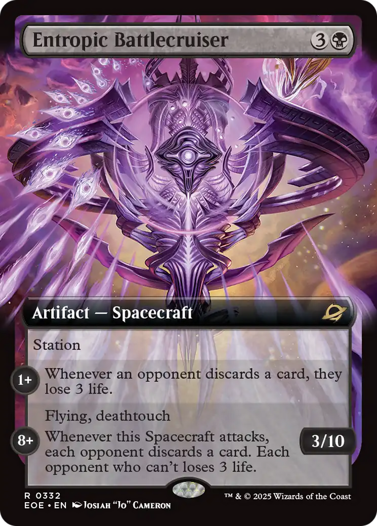 Entropic Battlecruiser (Extended Art) [Edge of Eternities] | Odin's Place