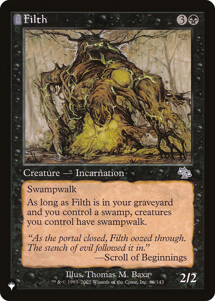 Filth [The List] | Odin's Place