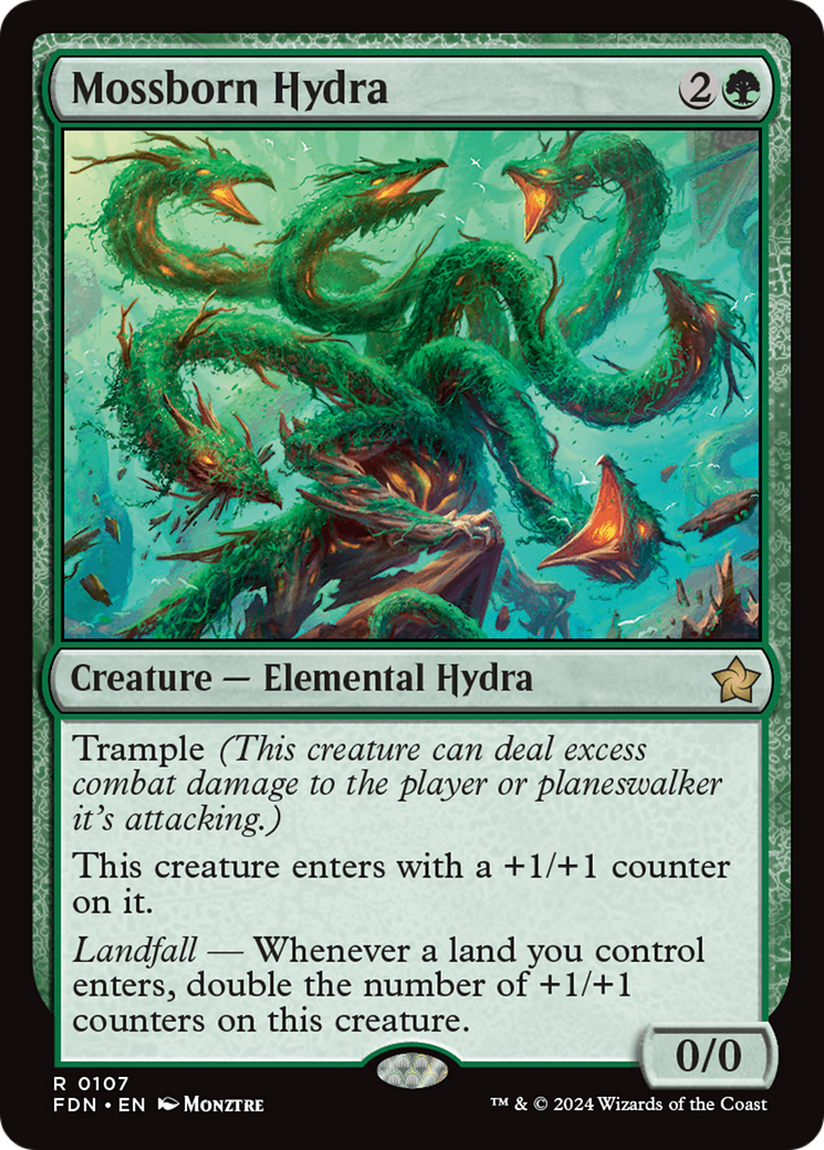 Mossborn Hydra [Foundations] | Odin's Place