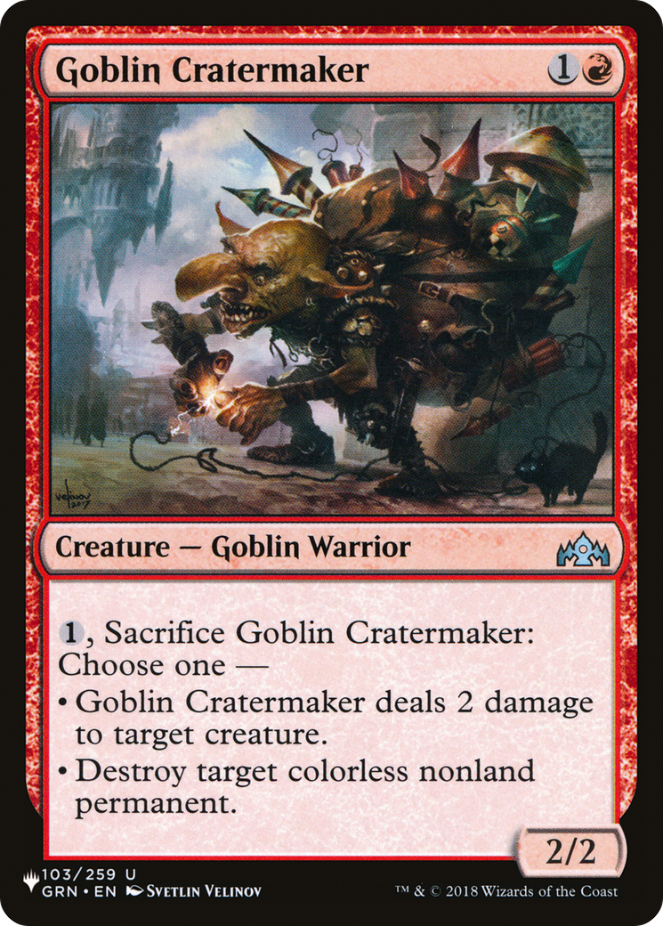 Goblin Cratermaker [The List] | Odin's Place