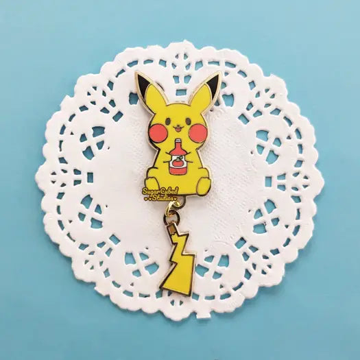 Sugar Cubed Studios Pokemon Dangle-Tail Pins | Odin's Place