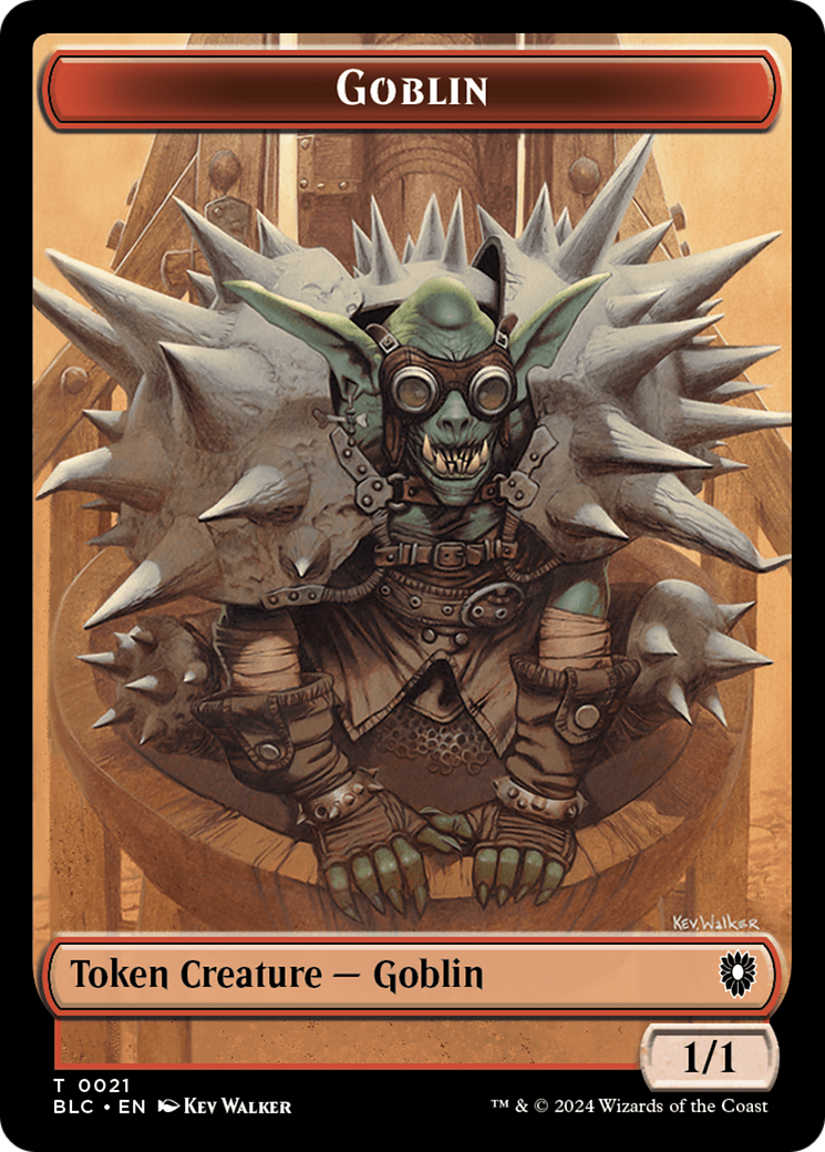 Illusion // Goblin Double-Sided Token [Bloomburrow Commander Tokens] | Odin's Place