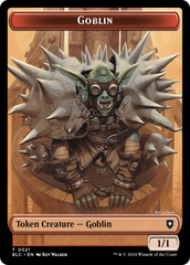 Illusion // Goblin Double-Sided Token [Bloomburrow Commander Tokens] | Odin's Place