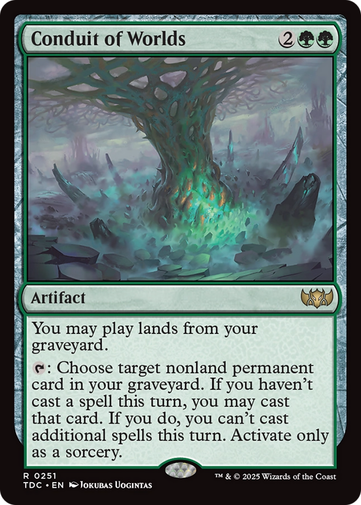 Conduit of Worlds [Tarkir: Dragonstorm Commander] | Odin's Place