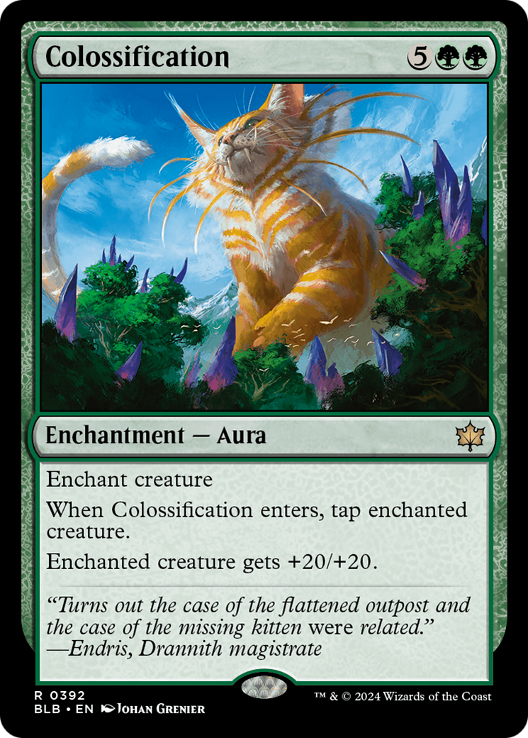 Colossification [Bloomburrow] | Odin's Place