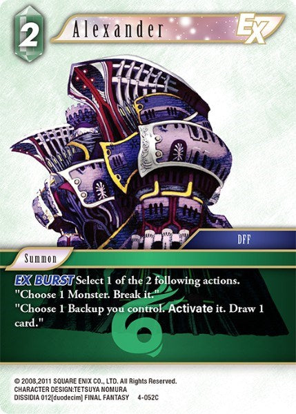 Alexander EX [Opus IV] | Odin's Place
