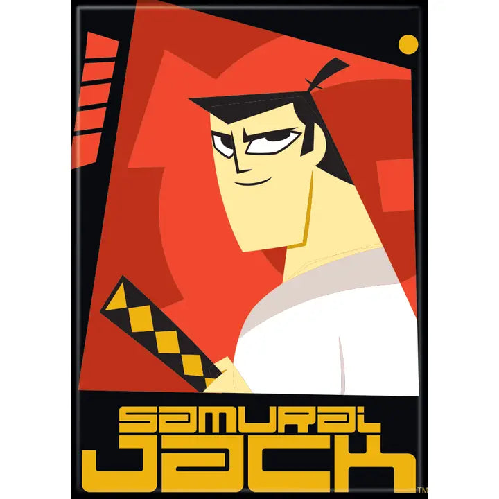 Samurai Jack On Red Magnet | Odin's Place