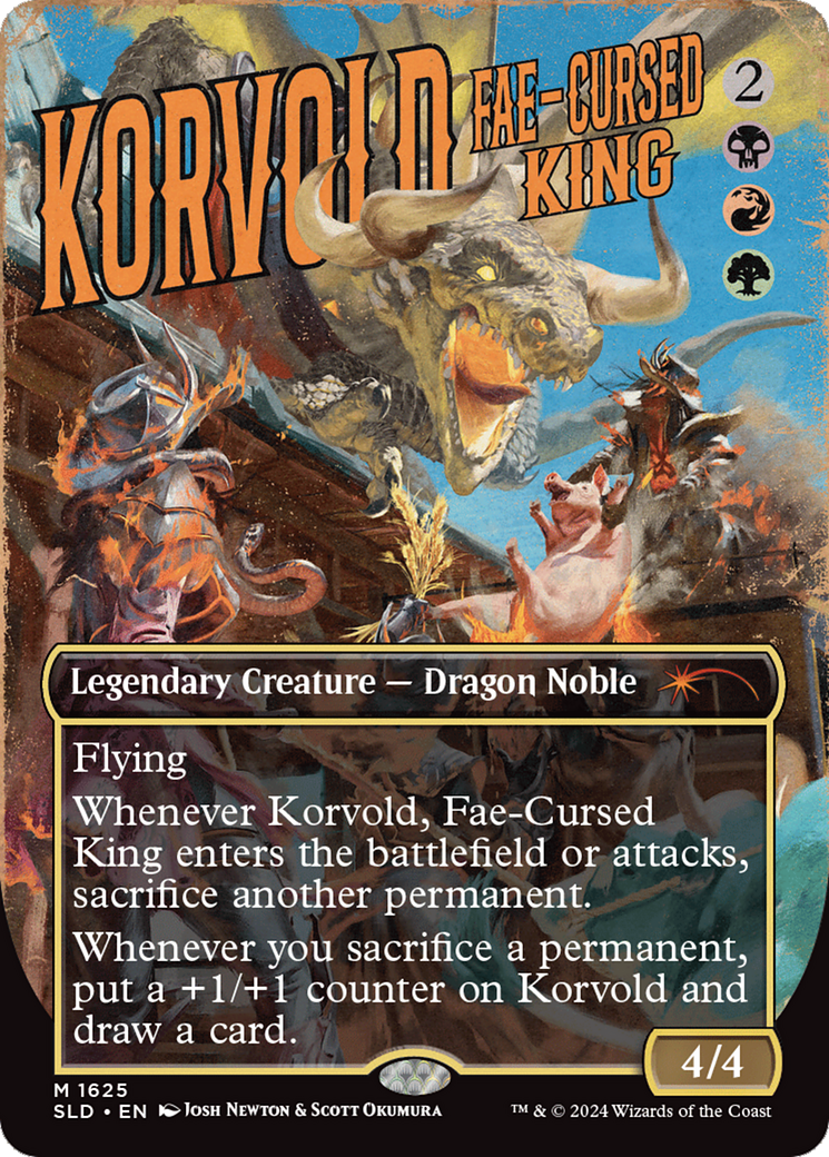 Korvold, Fae-Cursed King [Secret Lair Drop Series] | Odin's Place