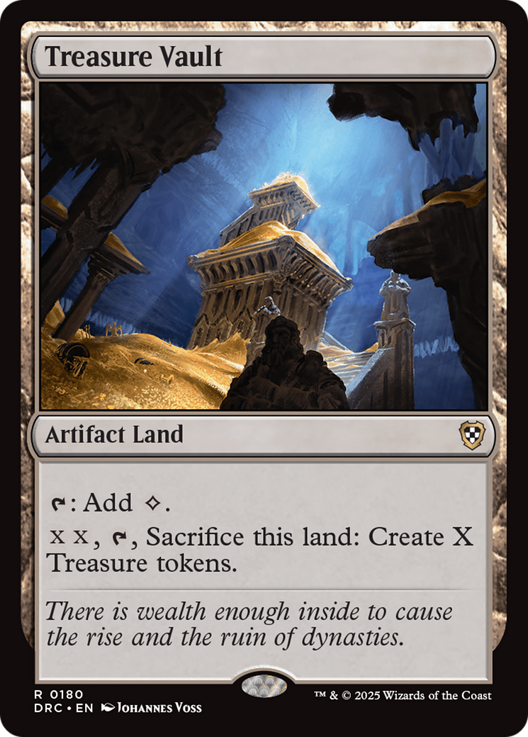 Treasure Vault [Aetherdrift Commander] | Odin's Place