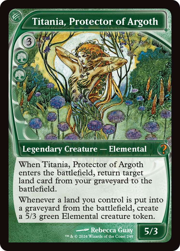 Titania, Protector of Argoth (Future Sight) [Mystery Booster 2] | Odin's Place