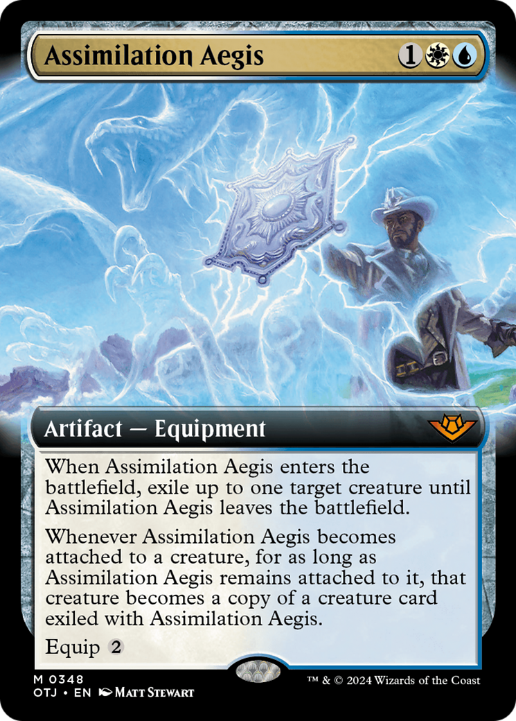 Assimilation Aegis (Extended Art) [Outlaws of Thunder Junction] | Odin's Place