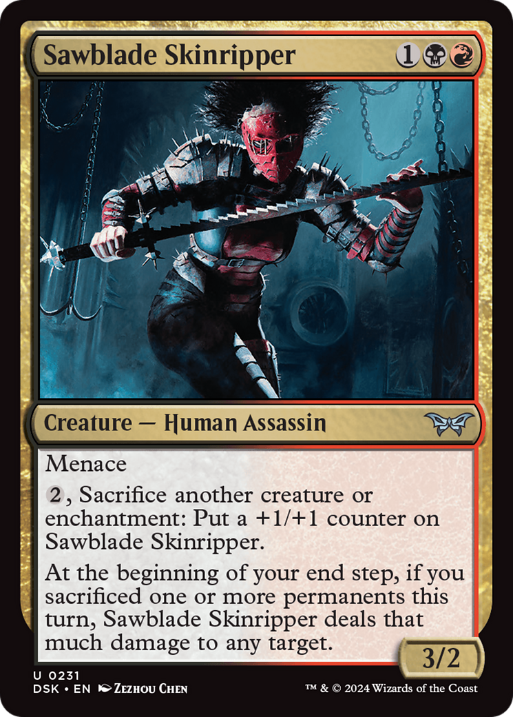 Sawblade Skinripper [Duskmourn: House of Horror] | Odin's Place
