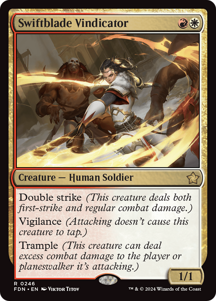 Swiftblade Vindicator [Foundations] | Odin's Place
