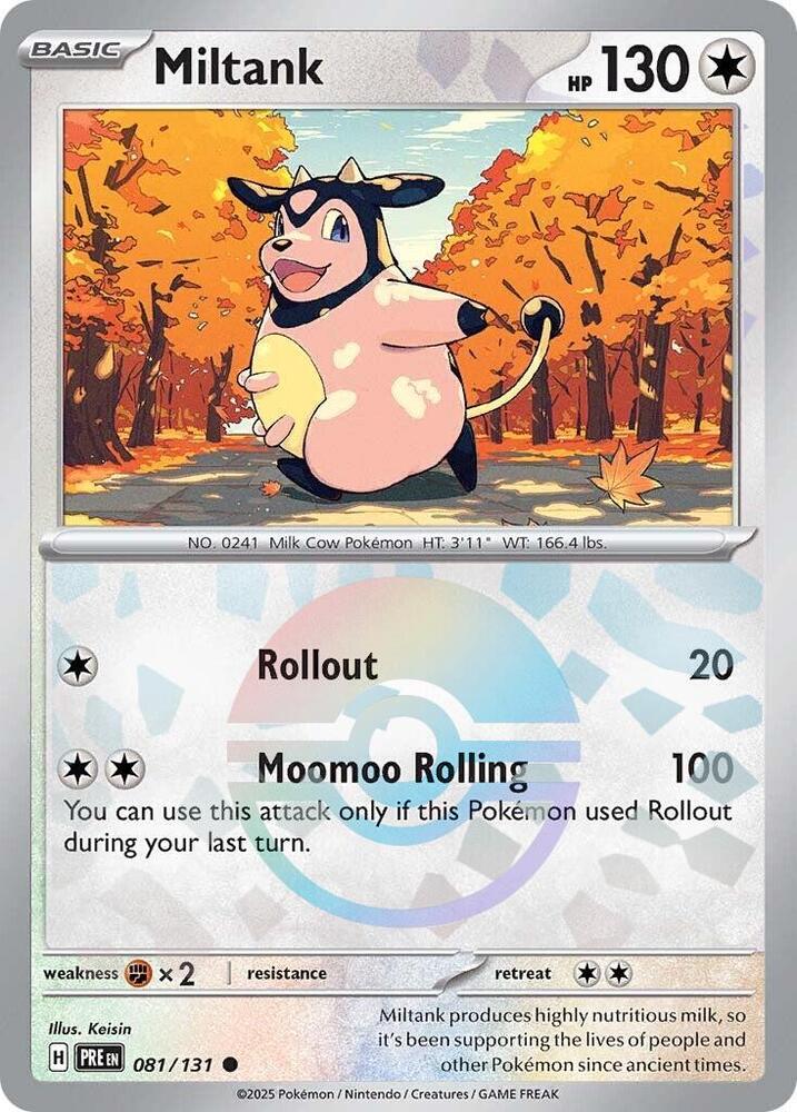 Miltank (081/131) (Poke Ball Pattern) [Scarlet & Violet: Prismatic Evolutions] | Odin's Place