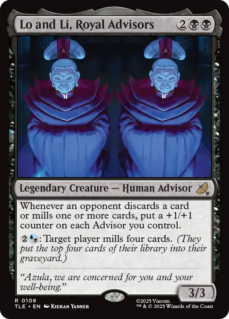 Lo and Li, Royal Advisors [Avatar: The Last Airbender: Eternal-Legal] | Odin's Place