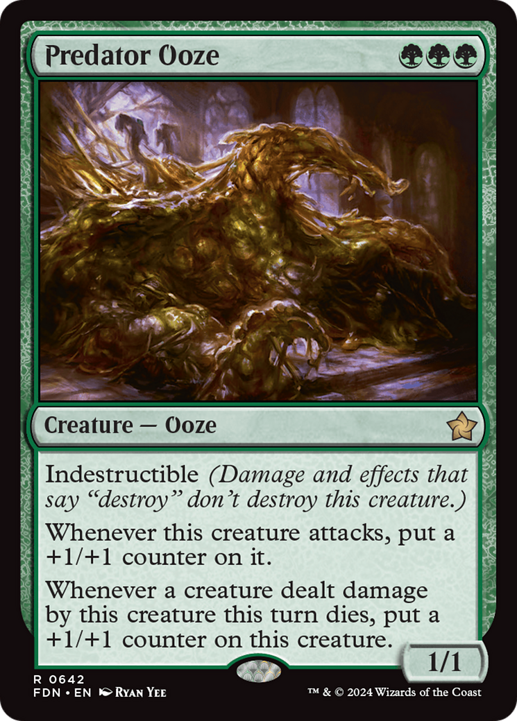 Predator Ooze [Foundations] | Odin's Place
