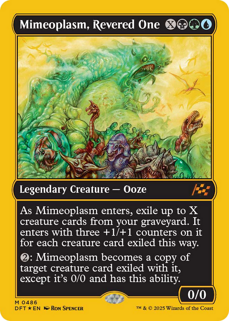 Mimeoplasm, Revered One (First-Place Foil) [Aetherdrift] | Odin's Place
