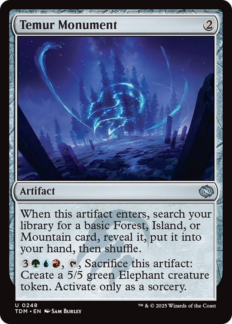 Temur Monument [Tarkir: Dragonstorm] | Odin's Place