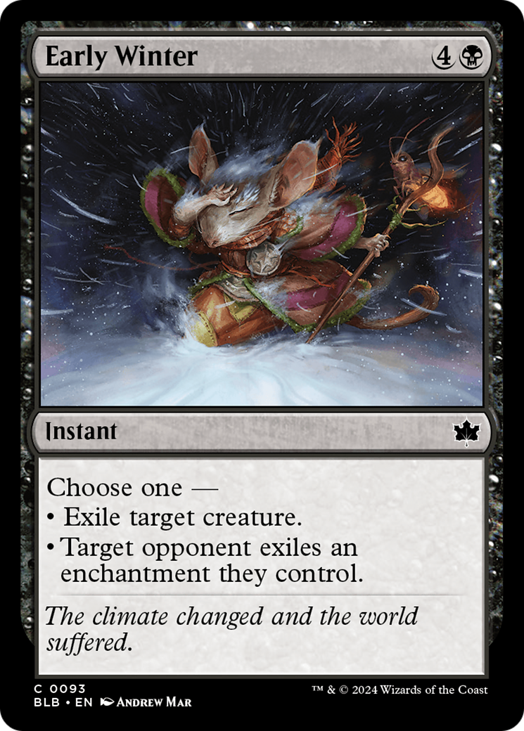 Early Winter [Bloomburrow] | Odin's Place