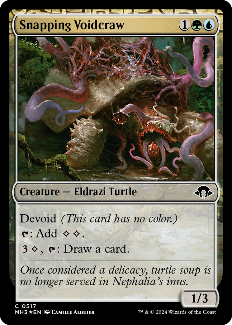 Snapping Voidcraw (Ripple Foil) [Modern Horizons 3] | Odin's Place