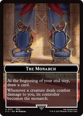 The Blackjack // The Monarch Double-Sided Token [FINAL FANTASY Commander Tokens] | Odin's Place
