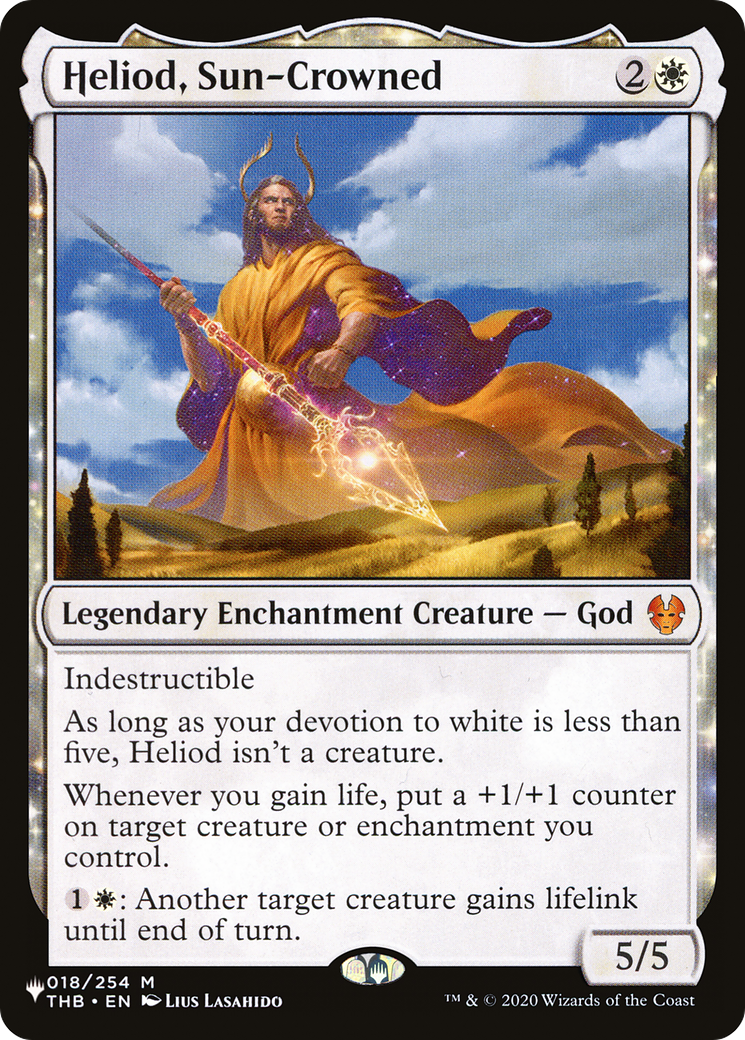 Heliod, Sun-Crowned [The List] | Odin's Place