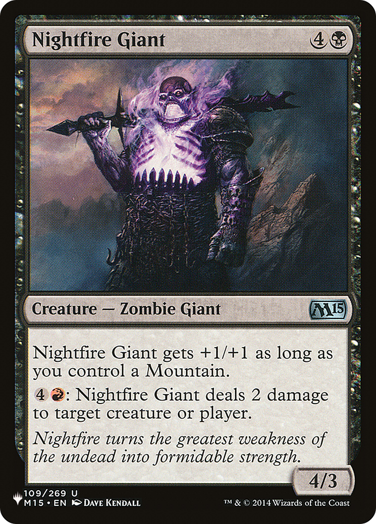 Nightfire Giant [The List] | Odin's Place