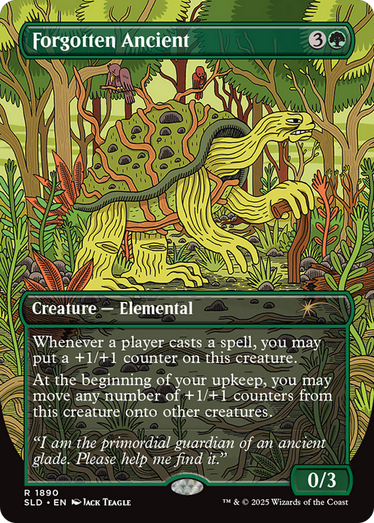 Forgotten Ancient (Rainbow Foil) [Secret Lair Drop Series] | Odin's Place