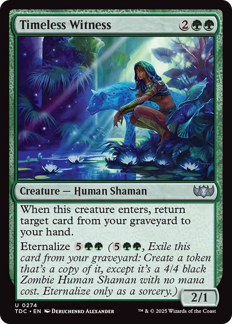 Timeless Witness [Tarkir: Dragonstorm Commander] | Odin's Place